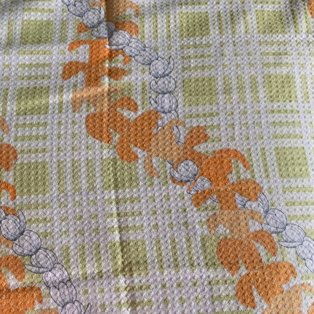 From Hawaii Hawaiian Floral Waffle Microfiber Beach Towel 61”x36”